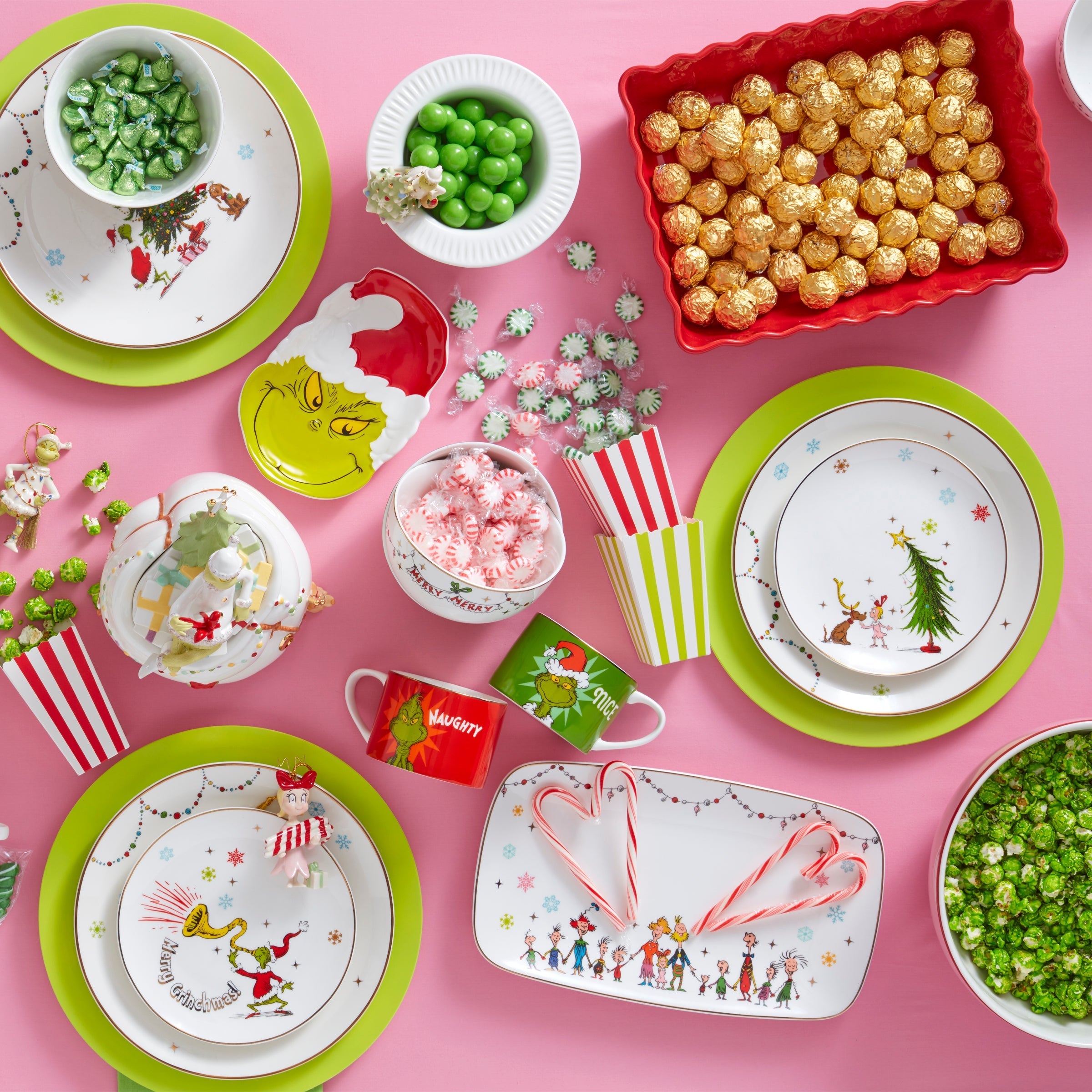 Lenox Everyday Flatware Merry Grinchmas Candy Dish - Image 4