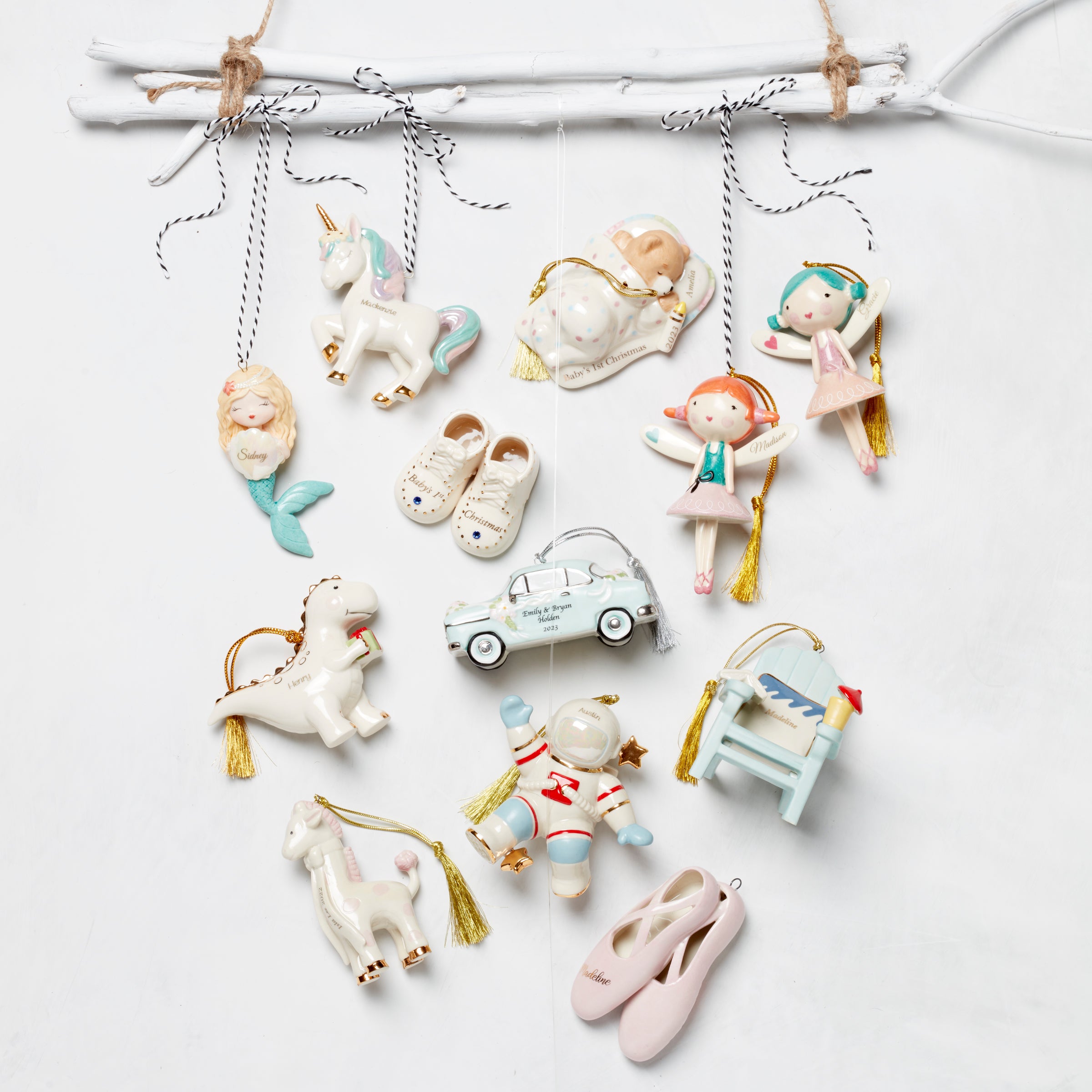 Lenox Everyday Flatware Personalized Beach Chair Ornament - Image 5