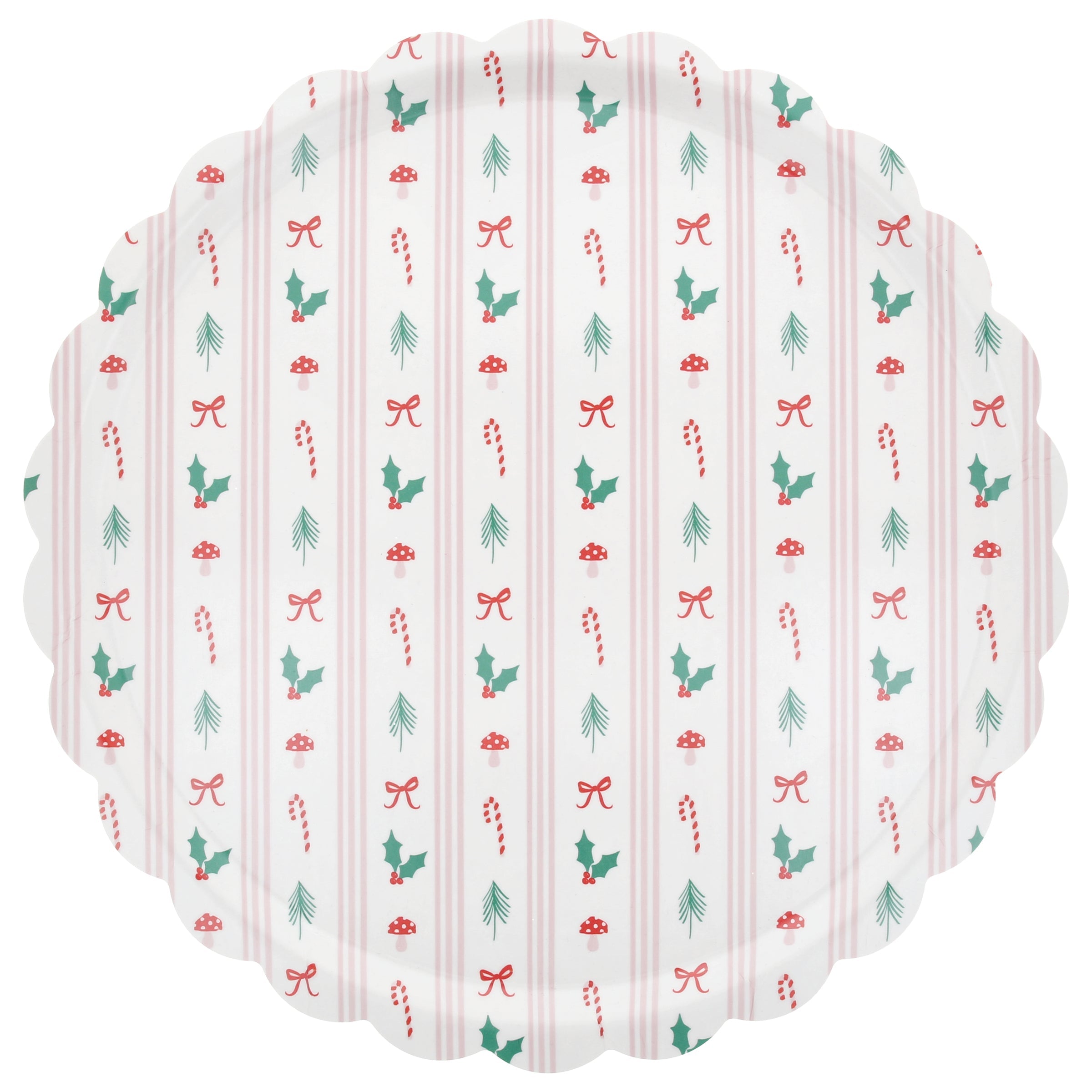 Lenox Everyday Flatware Festive Icon Stripes Large Tray