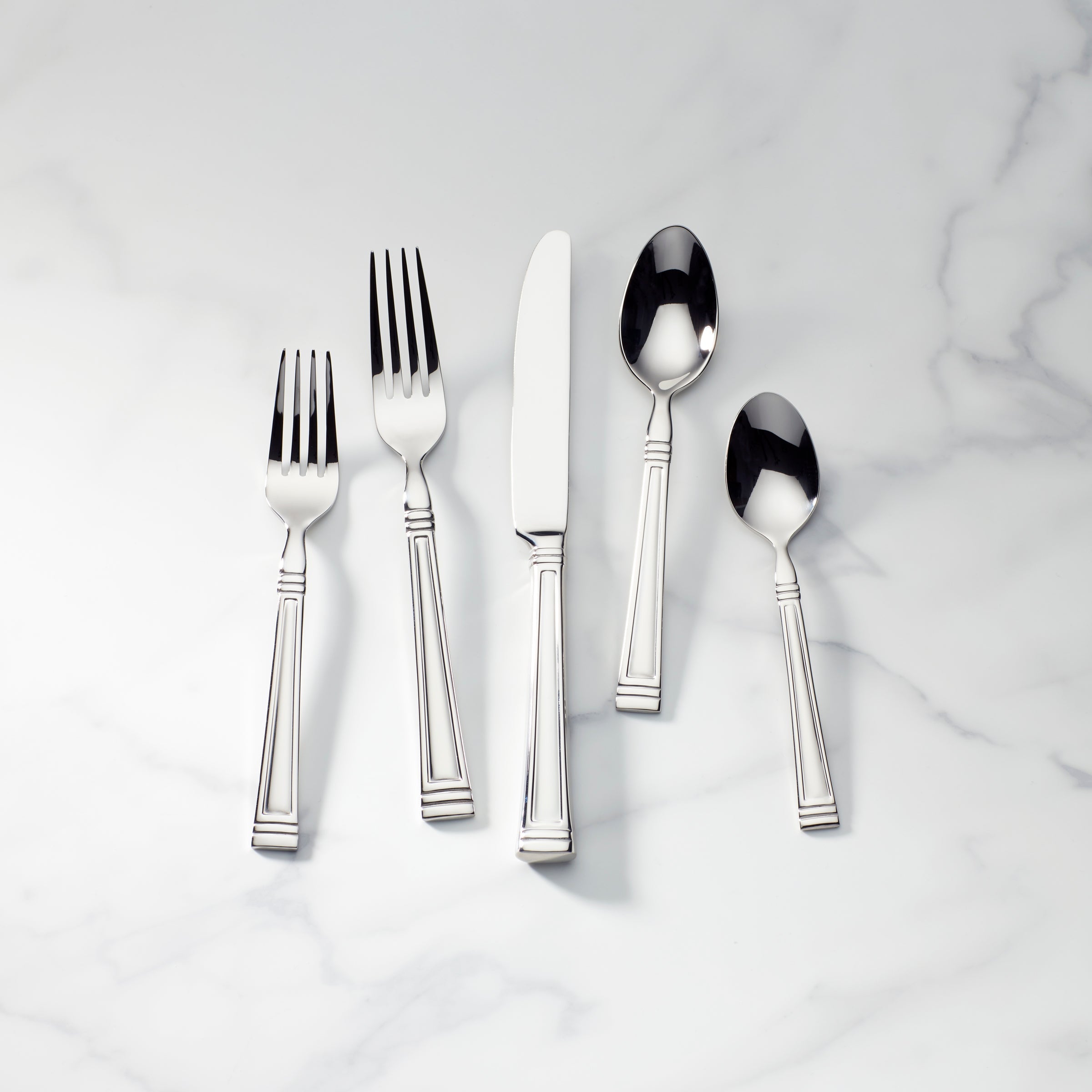 Lenox Everyday Flatware Esquire 65-Piece Flatware Set