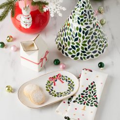 Alternative view of Lenox Everyday Flatware Be Jolly Milk & Cookie Plate
