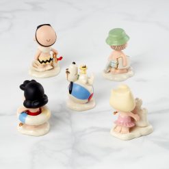 Alternative view of Lenox Everyday Flatware Peanuts 5-Piece Beach Party Figurine Set