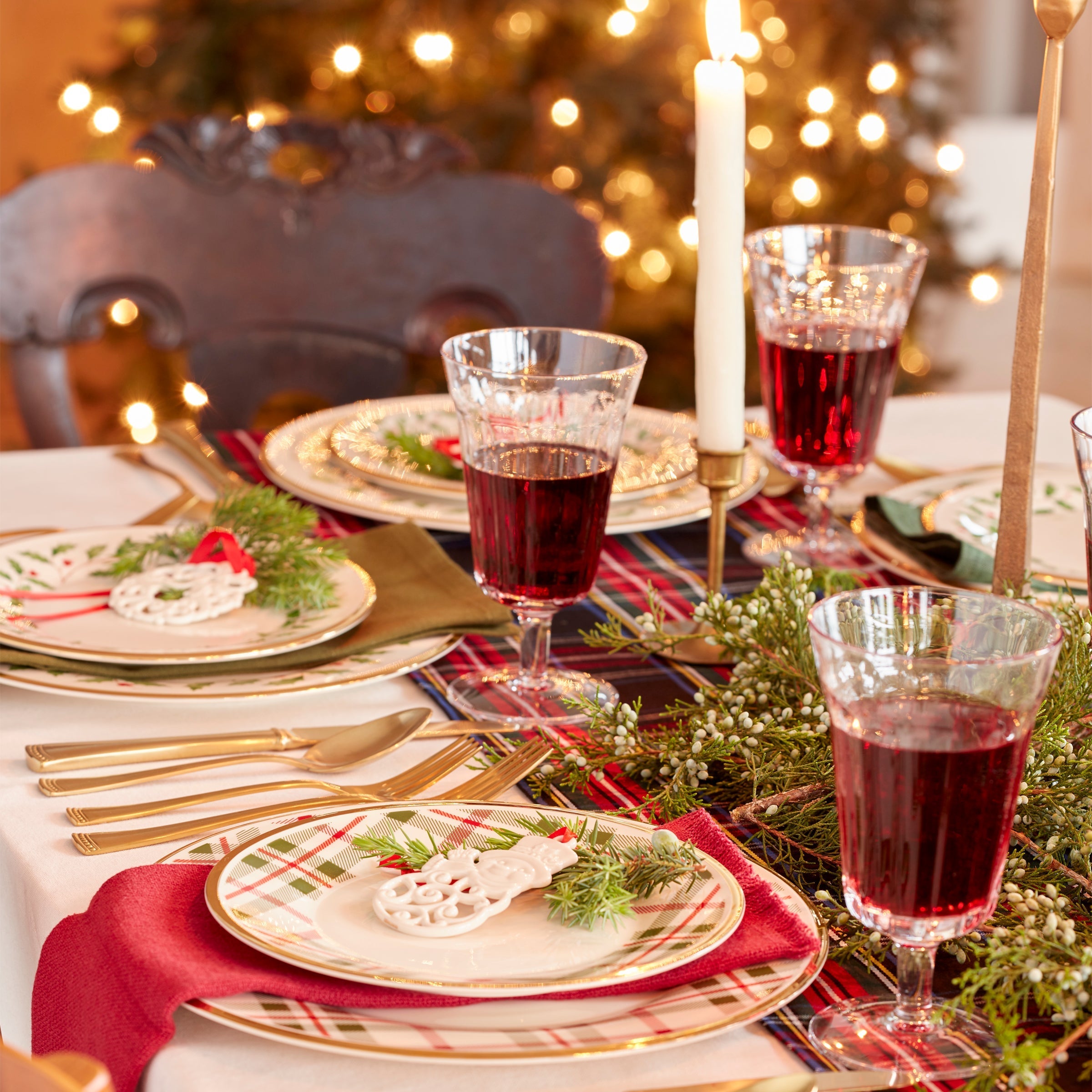 Lenox Everyday Flatware Holiday 3-Piece Place Setting - Image 6