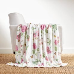 Alternative view of Lenox Everyday Flatware Butterfly Meadow Bloom Pink Throw Blanket