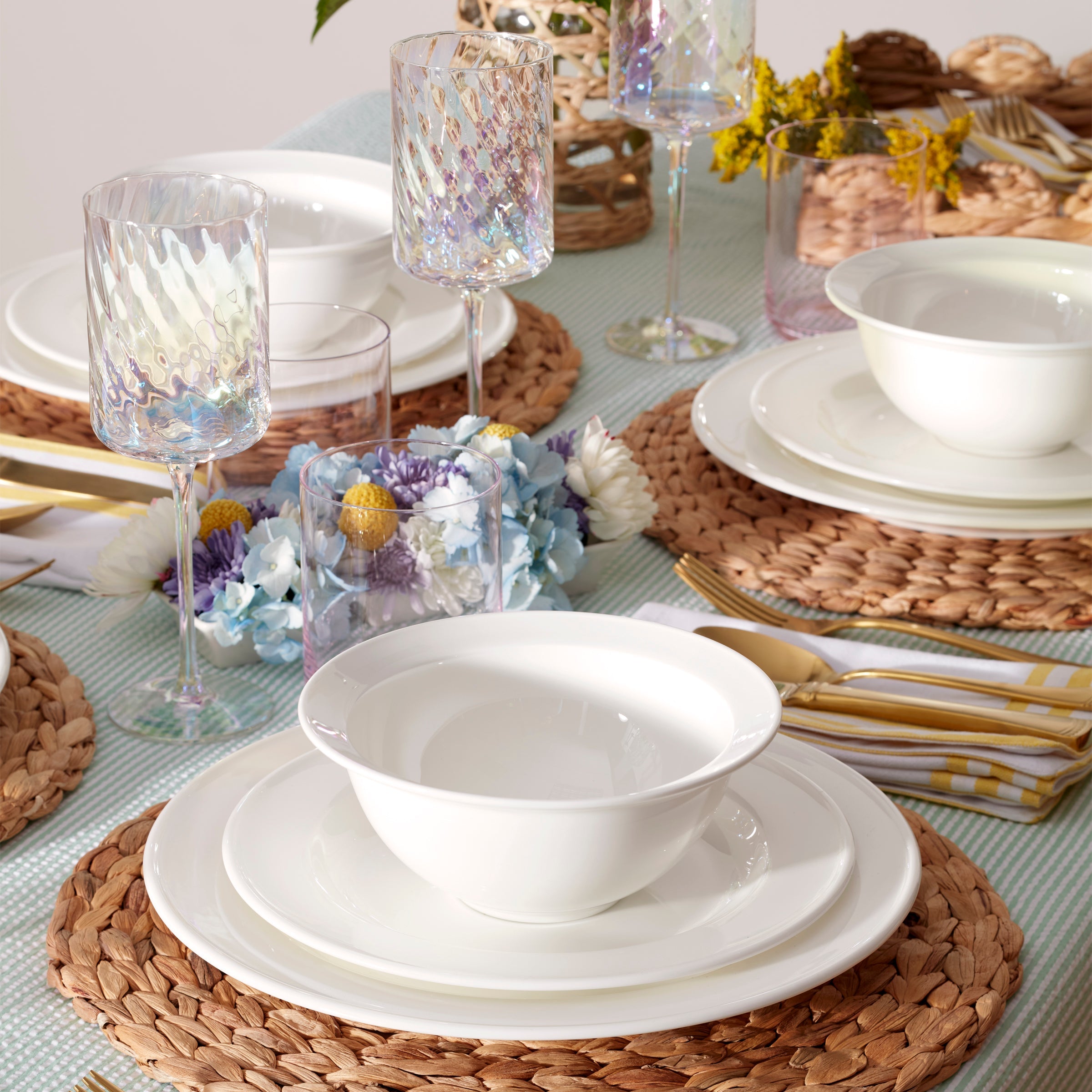 Lenox Everyday Flatware Studio 1414 Rimmed Accent Plates, Set of 6 - Image 4