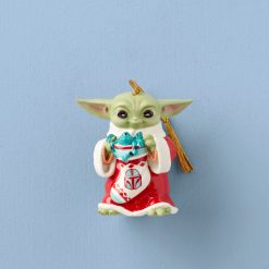 Alternative view of Lenox Everyday Flatware Holiday Grogu with Stocking Ornament
