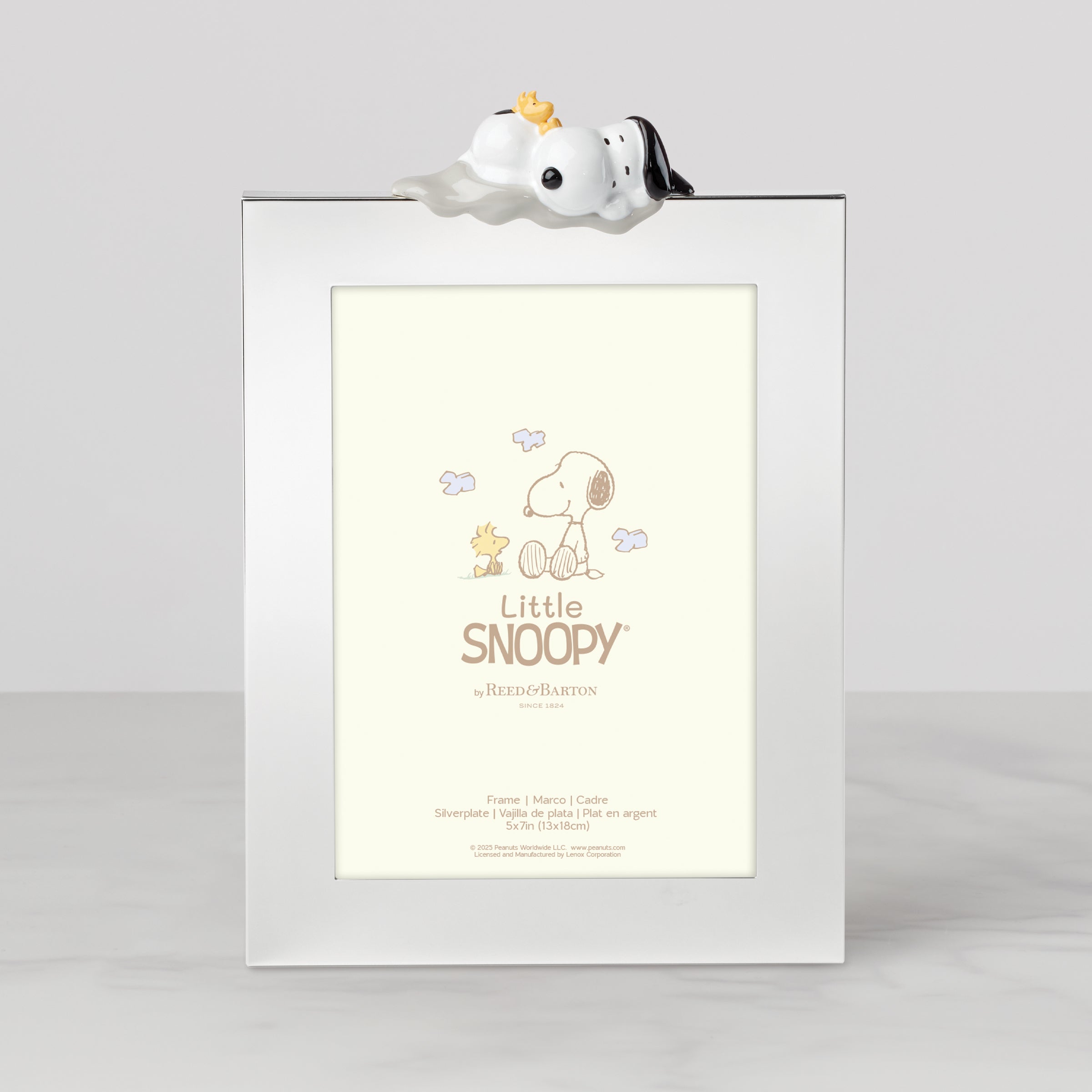 Lenox Everyday Flatware Little Snoopy 5x7 Photo Frame