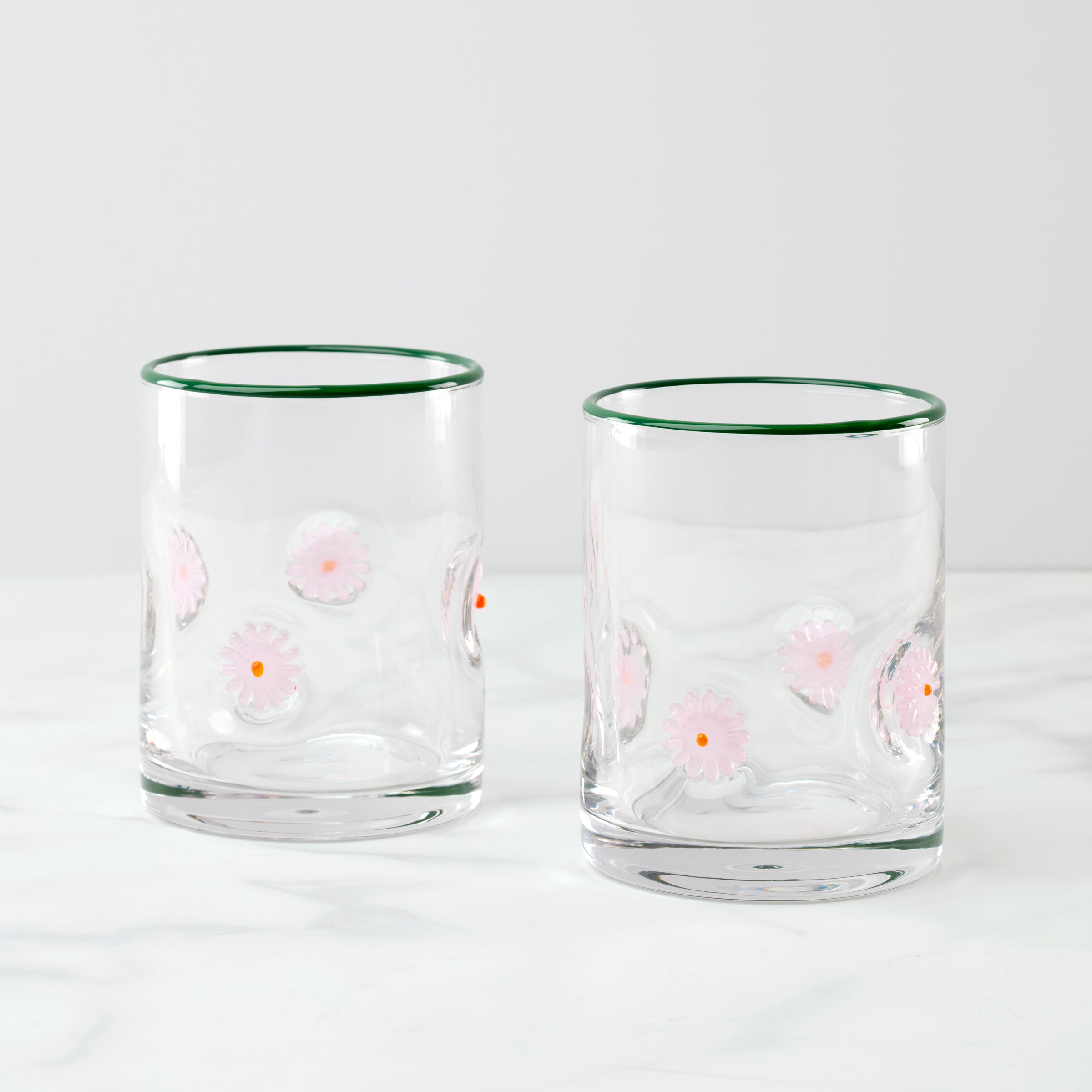 Lenox Everyday Flatware 24 Seven Flower Tumbler, Set of 2