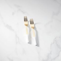 Lenox Everyday Flatware With Love Tasting Forks, Set of 2