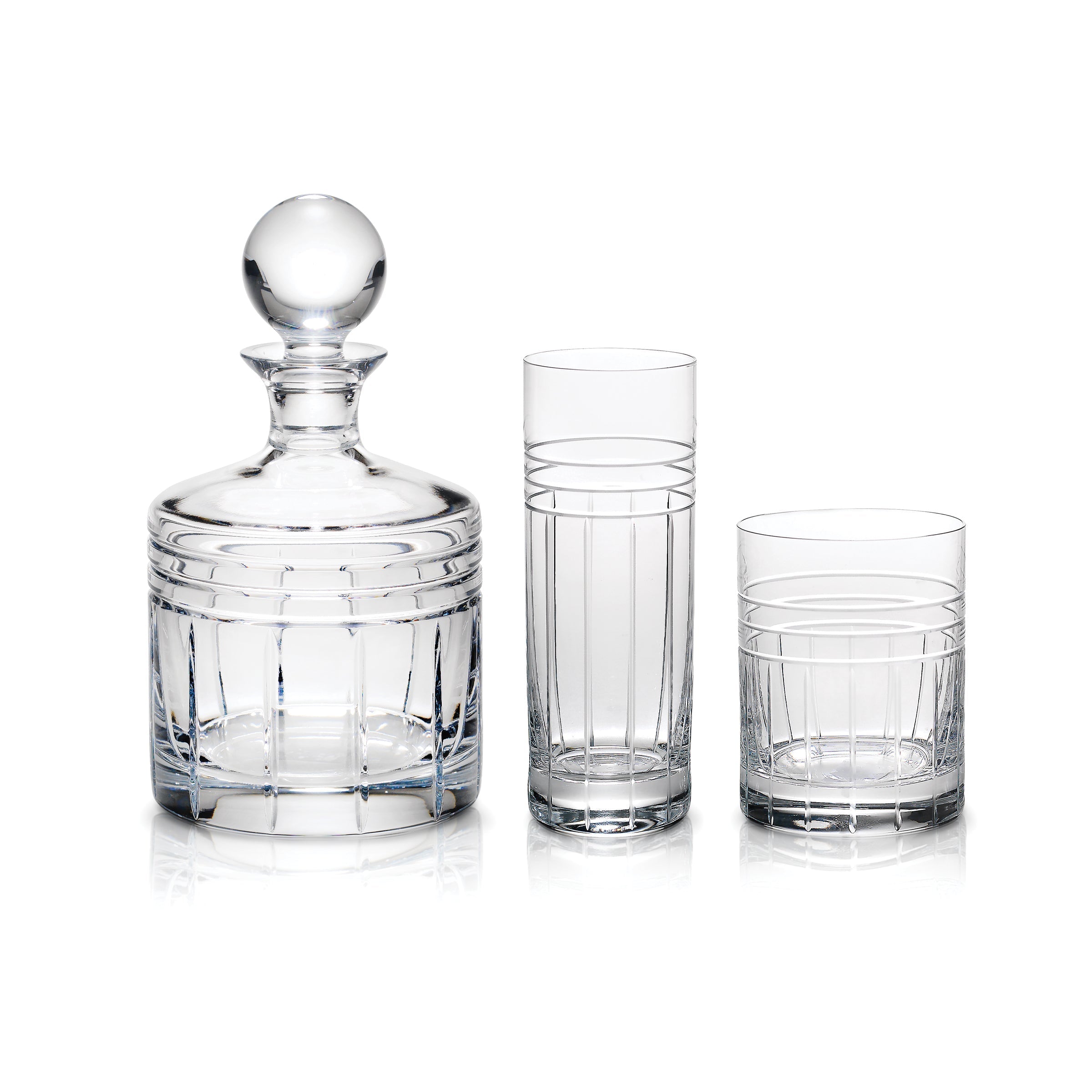 Lenox Everyday Flatware Tempo Crystal Double Old Fashion Glasses, Set of 4 - Image 4