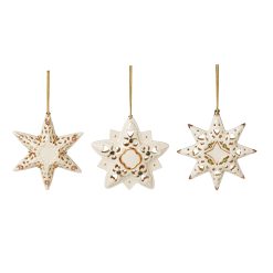 Alternative view of Lenox Everyday Flatware Pierced Star Ornaments Set of 3