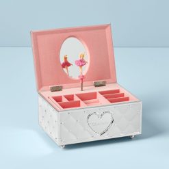Lenox Everyday Flatware Personalized Musical Ballerina Jewelry Box
