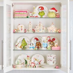 Alternative view of Lenox Everyday Flatware Merry Grinchmas Grinchie Grins Accent Plates, Set of 4