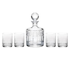 Lenox Everyday Flatware Tempo Crystal 5-Piece Whiskey Set