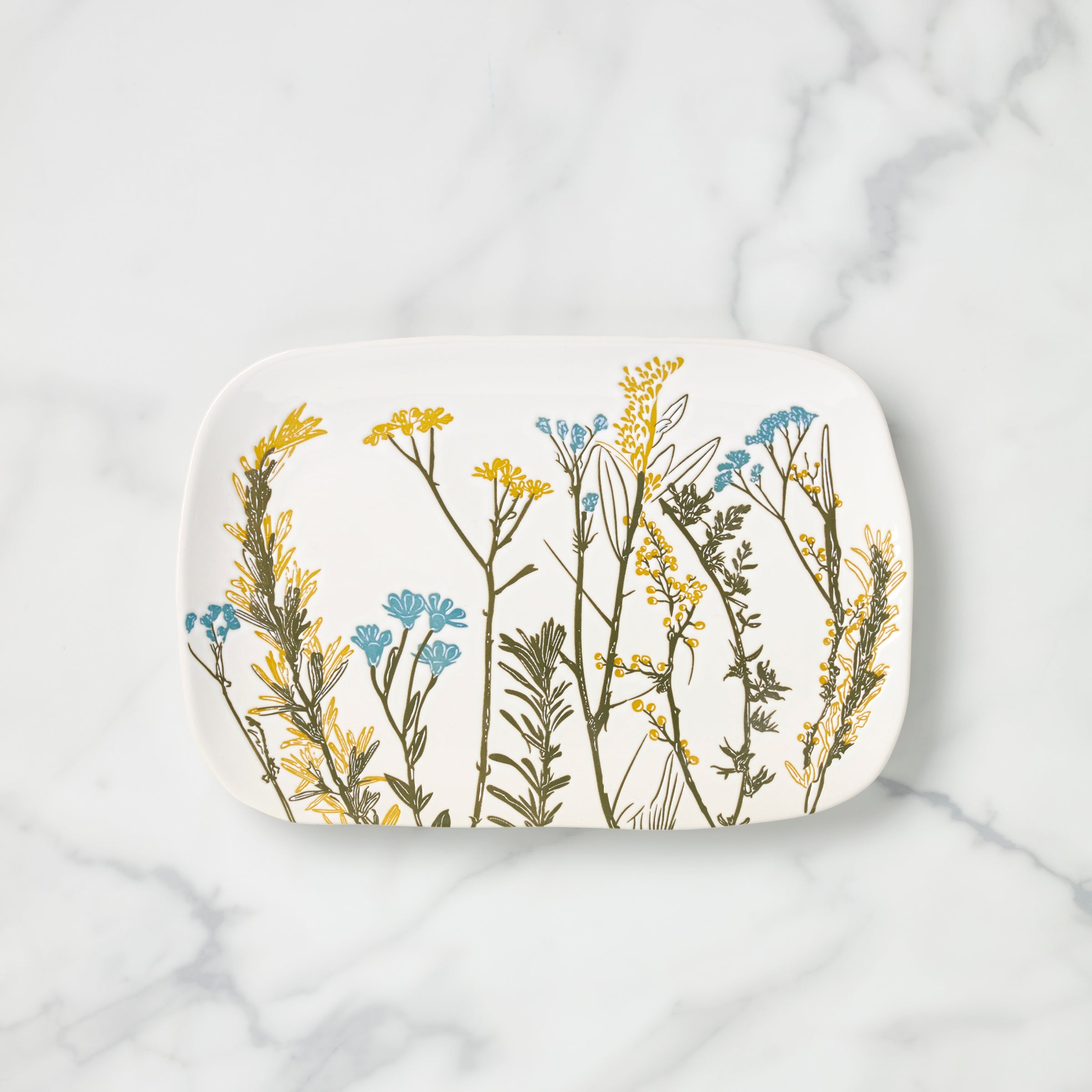 Lenox Everyday Flatware Wildflowers Hors D'Oeuvres Tray