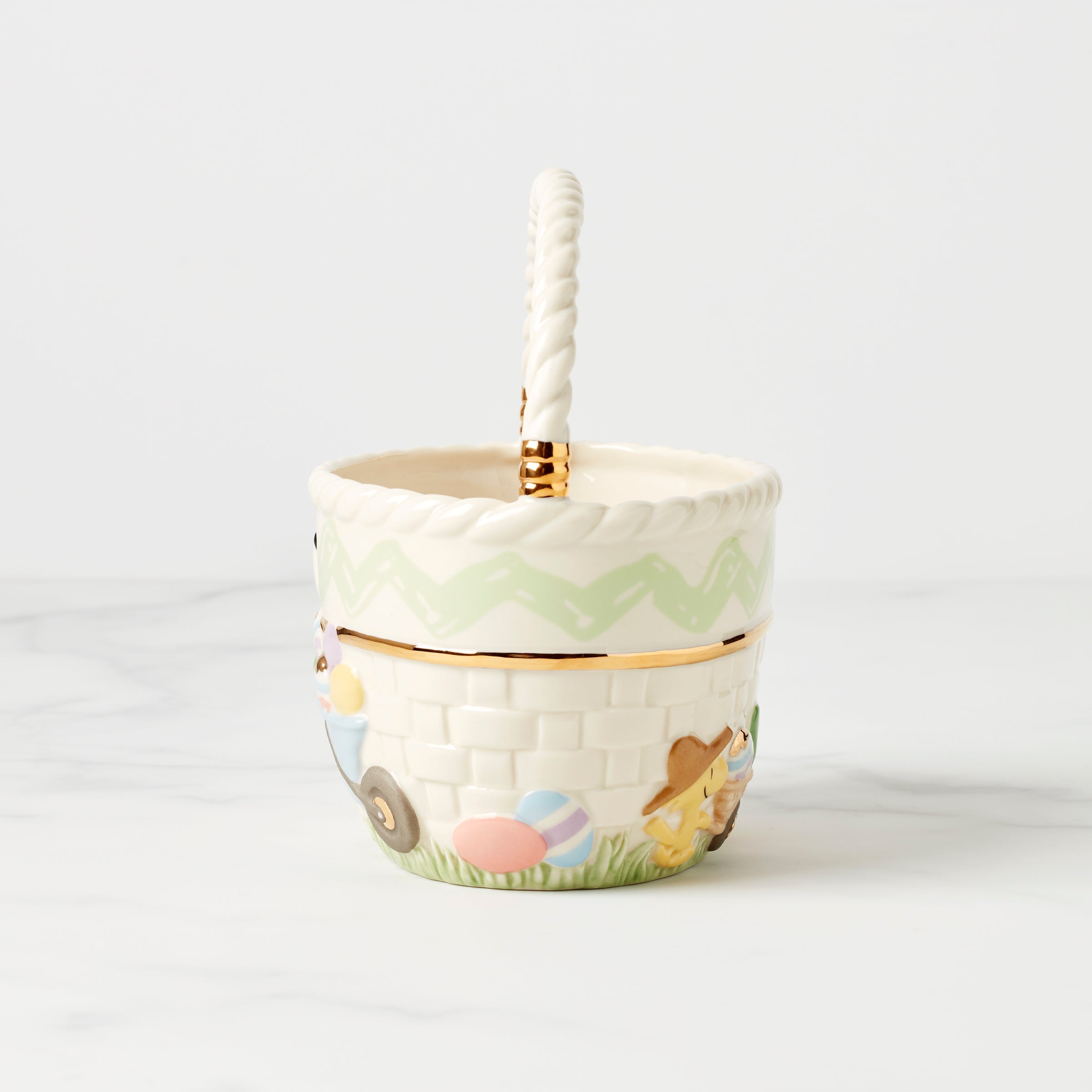 Lenox Everyday Flatware Snoopy Easter Basket - Image 6
