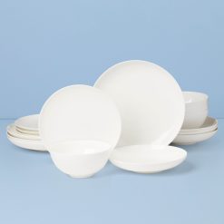 Lenox Everyday Flatware Studio 1414 Coupe 16-Piece Dinnerware Set