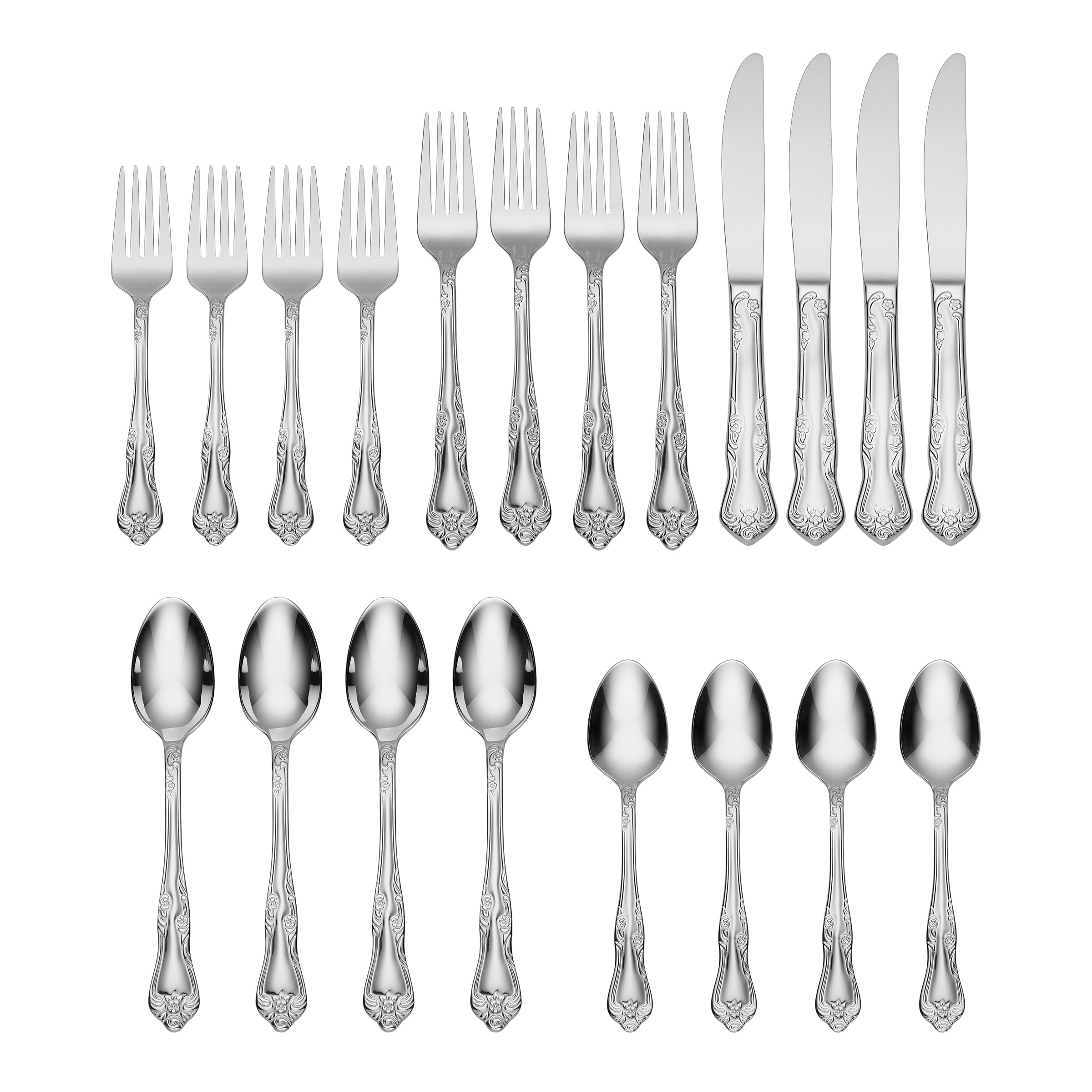 Lenox Everyday Flatware Azalea 20-Piece Flatware Set - Image 2