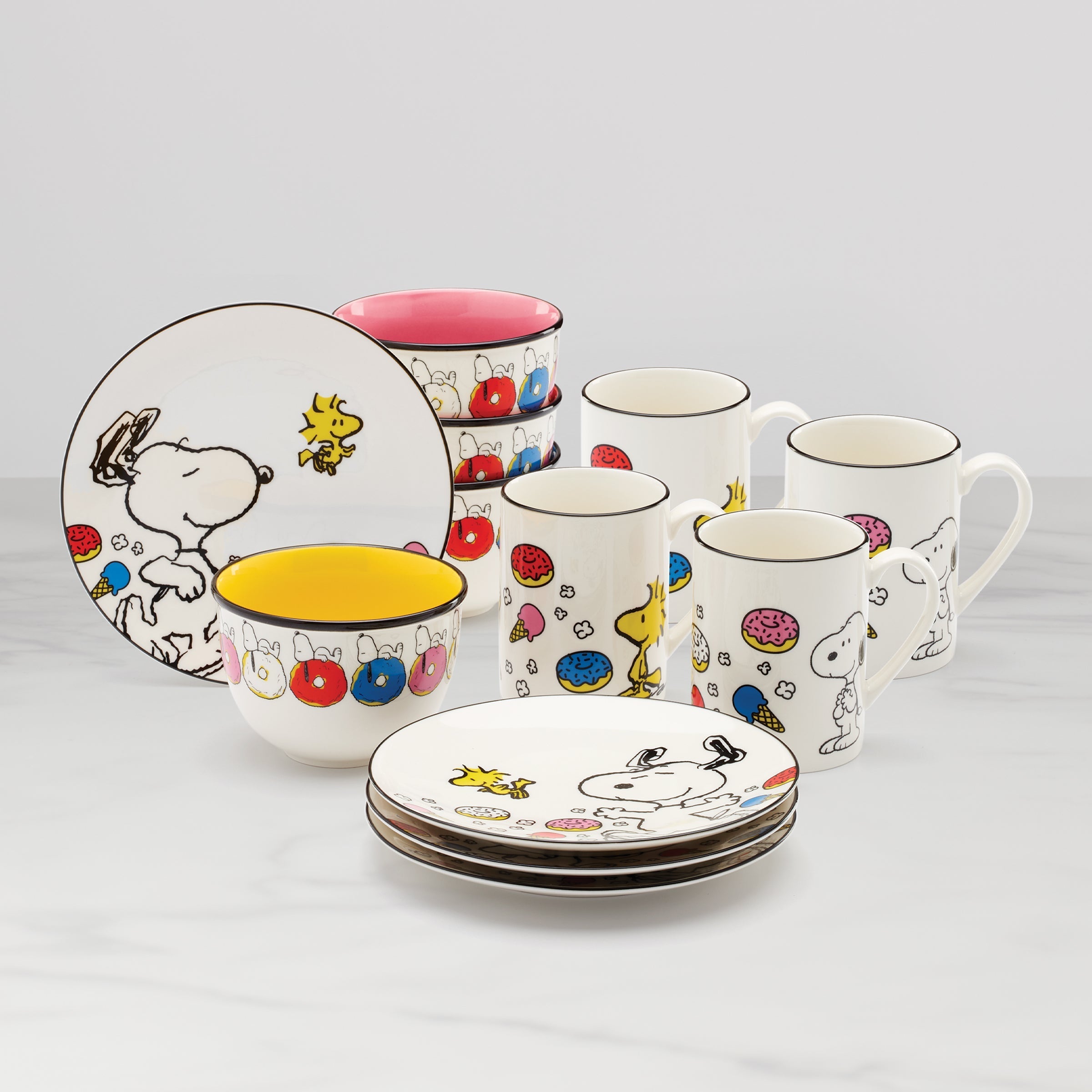 Lenox Everyday Flatware Chef Snoopy 12-Piece Dessert Set