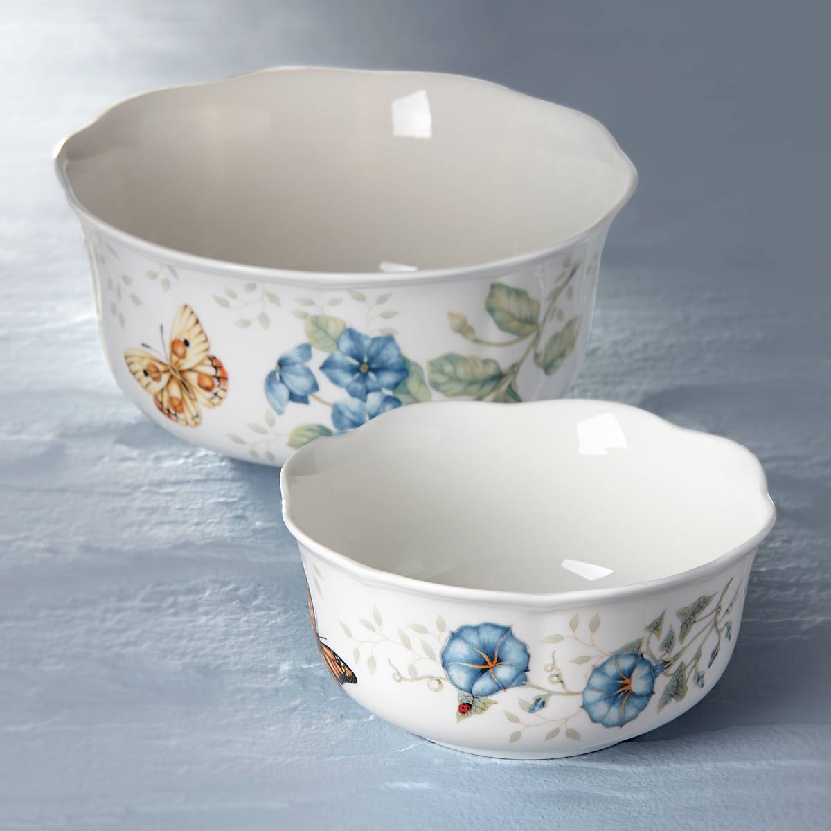 Lenox Everyday Flatware Butterfly Meadow 2-Piece Bowl Set - Image 4