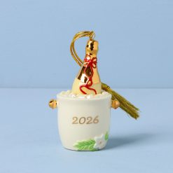 Lenox Everyday Flatware 2026 Champagne Bucket Ornament