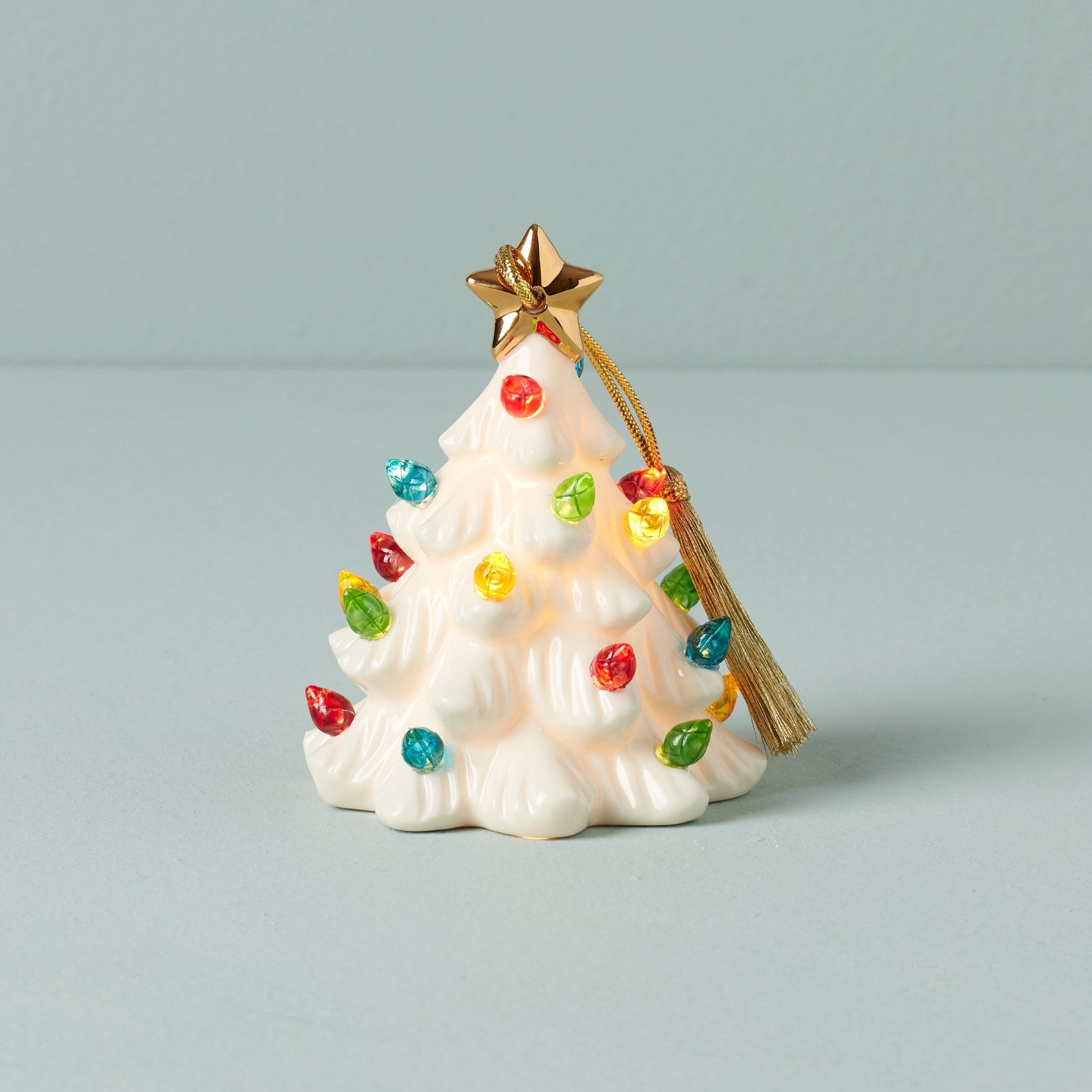 Lenox Everyday Flatware Treasured Traditions Lit Tree Ornament