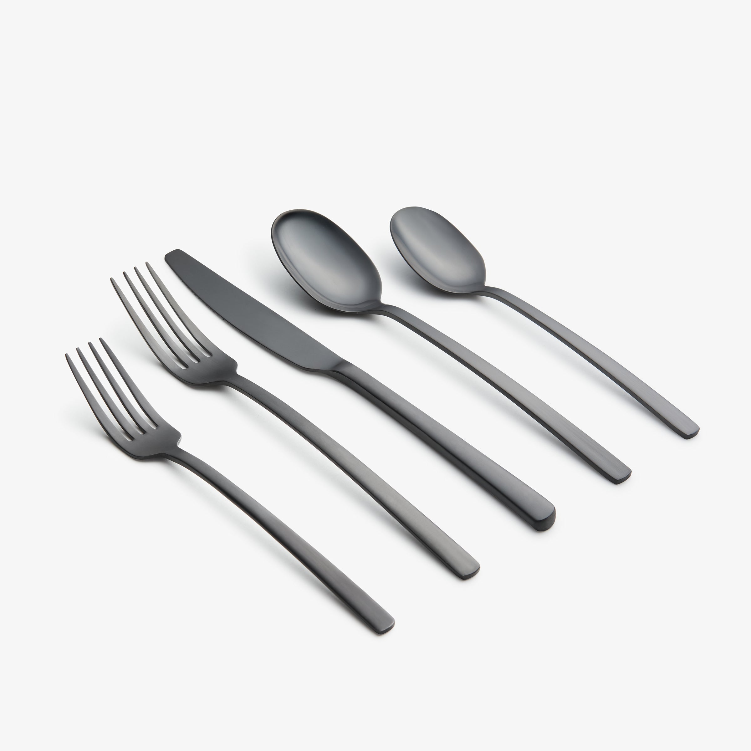 Lenox Everyday Flatware Beacon Black Satin 20-Piece Flatware Set - Image 3