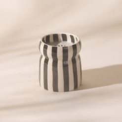 Alternative view of Lenox Everyday Flatware Cabana Lava Stone 6.5oz Candle