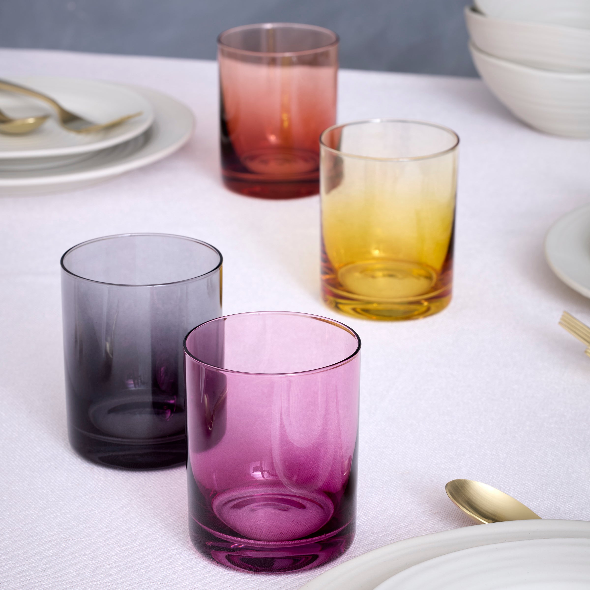 Lenox Everyday Flatware Golden Hour Double Old Fashion Glasses, Set of 4 - Image 7