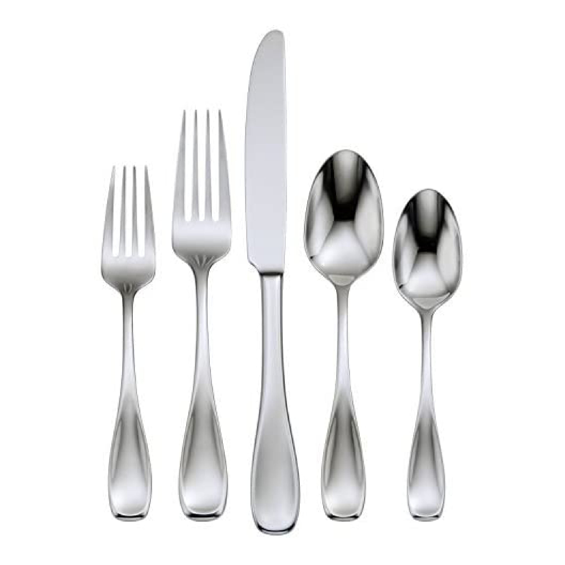 Lenox Everyday Flatware Brushed Satin Voss 45 Piece Flatware Set