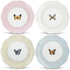 Alternative view of Lenox Everyday Flatware Butterfly Meadow 4-Piece Dessert Set