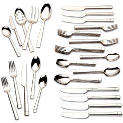 Lenox Everyday Flatware Fair Harbor 45-Piece Flatware Set