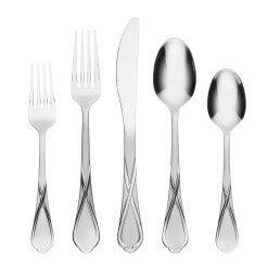 Lenox Everyday Flatware Heather Sand 20-Piece Flatware Set