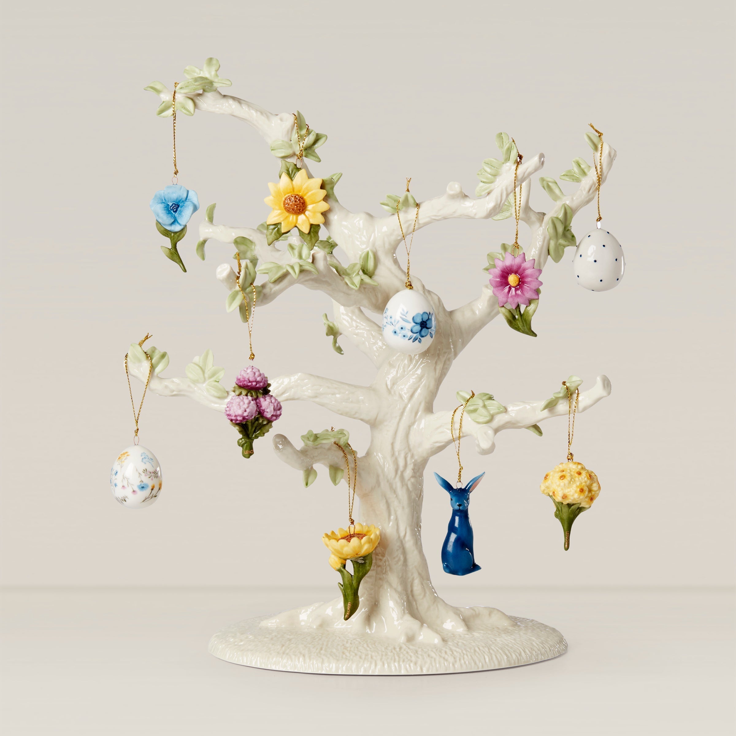 Lenox Everyday Flatware Floral Easter 10-Piece Mini Ornament Set - Image 2