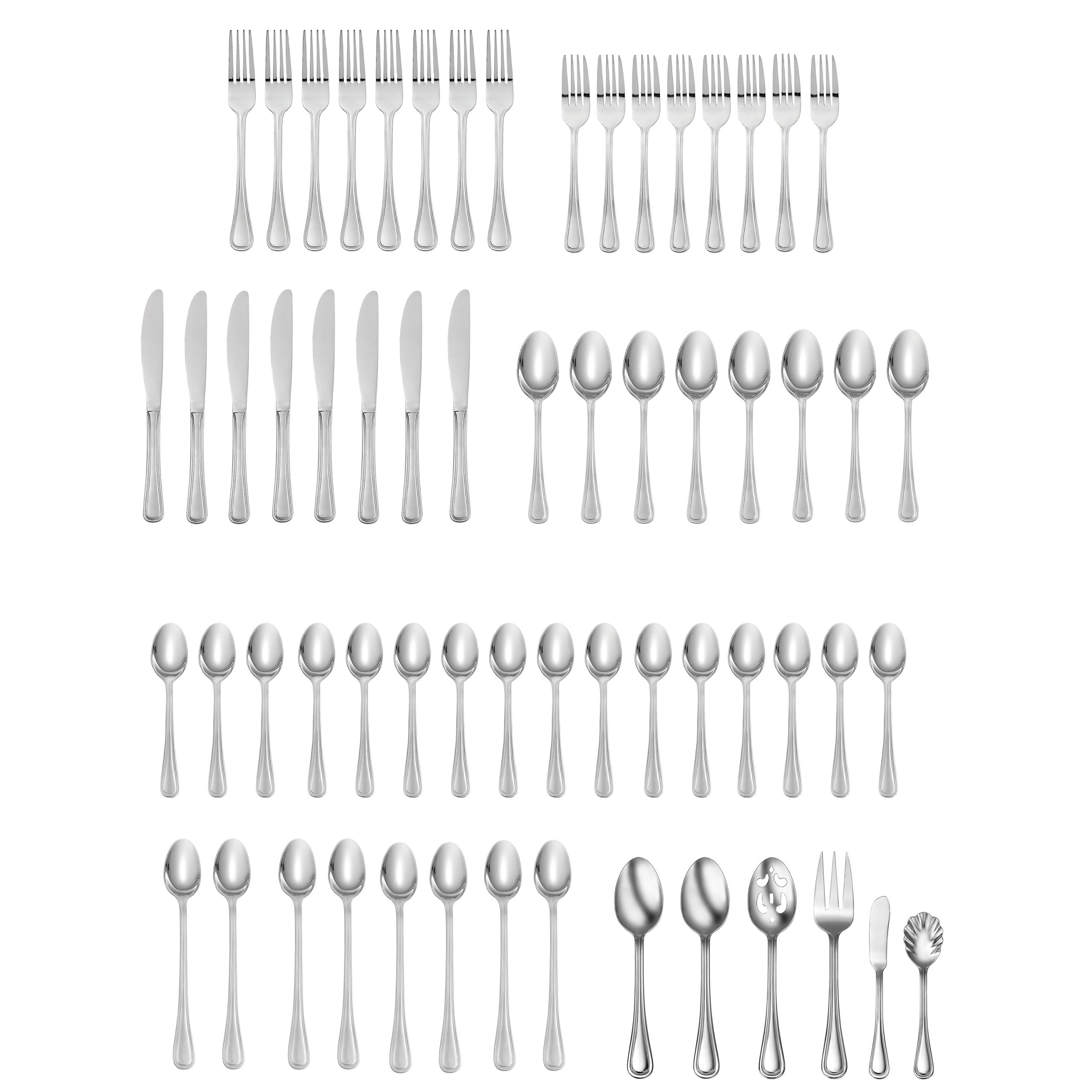 Lenox Everyday Flatware Tress 62-Piece Flatware Set - Image 2