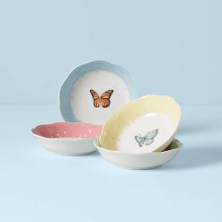 Lenox Everyday Flatware Butterfly Meadow Fruit Bowls, Set 4
