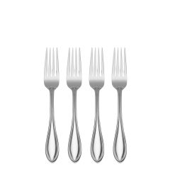 Lenox Everyday Flatware American Harmony Dinner Forks, Set of 4