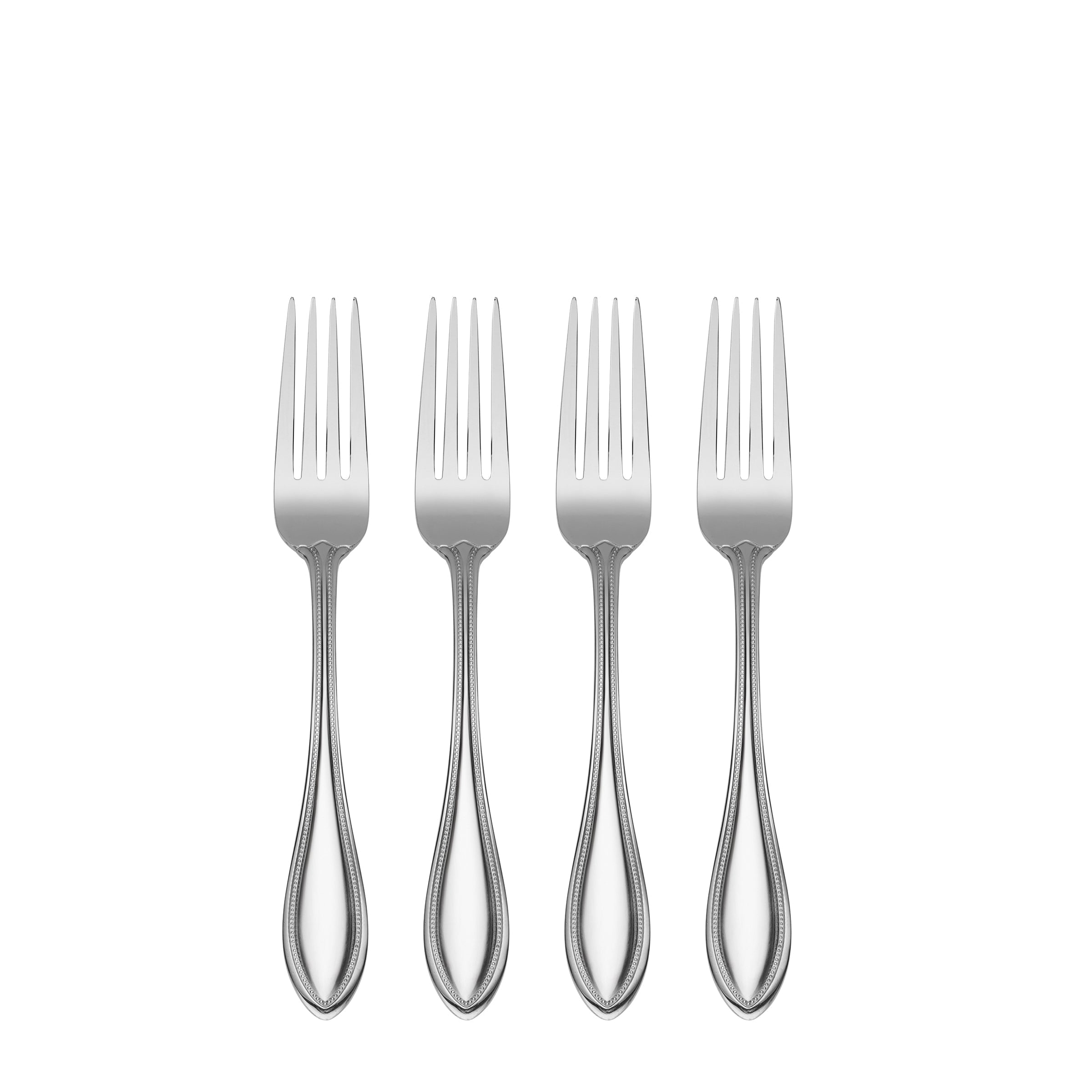 Lenox Everyday Flatware American Harmony Dinner Forks, Set of 4