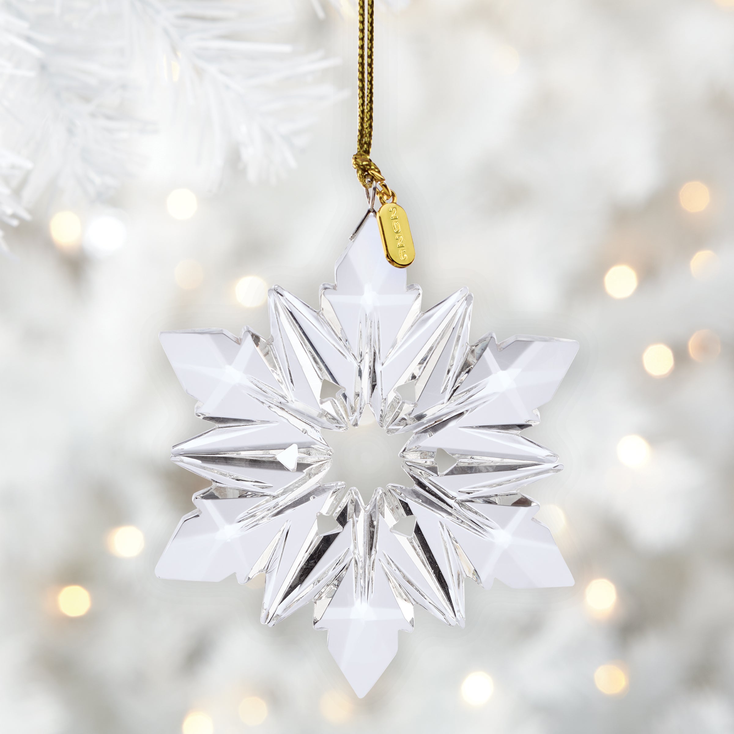 Lenox Everyday Flatware 2026 Optic Snowflake Ornament - Image 3
