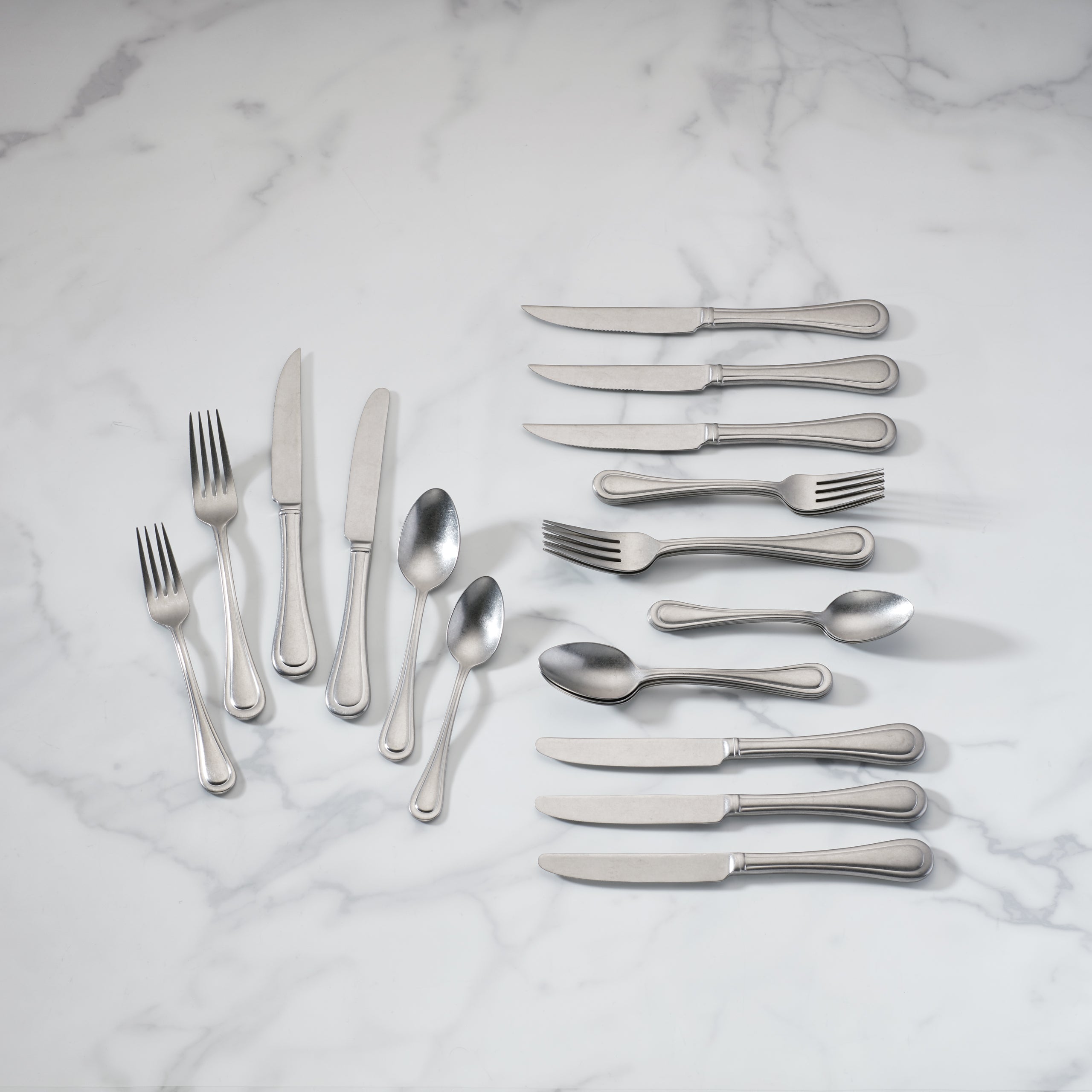 Lenox Everyday Flatware Textured Neutrals 24-Piece Flatware Set - Image 2