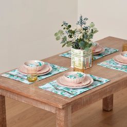 Alternative view of Lenox Everyday Flatware Lenox Spice Village Allover Placemats, Set of 4