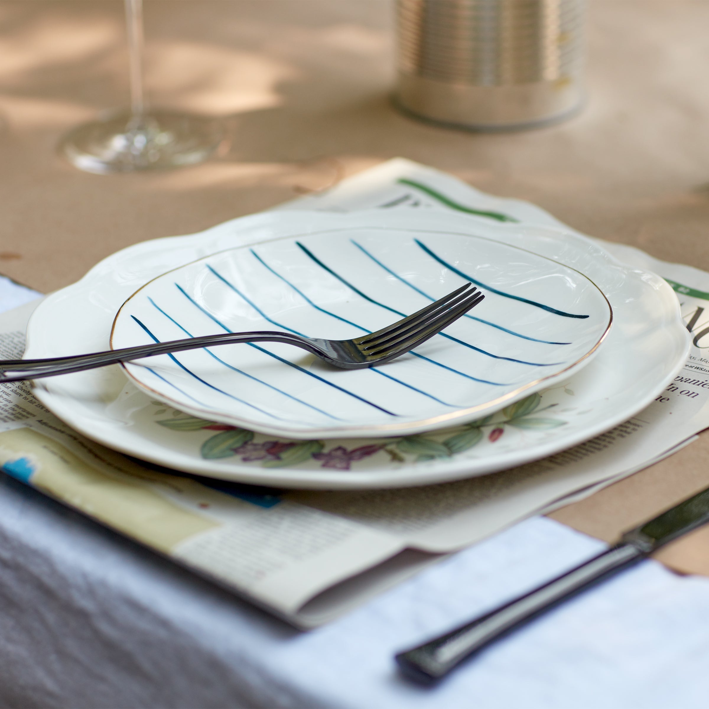 Lenox Everyday Flatware Blue Bay Tidbit Plates, Set of 4 - Image 4