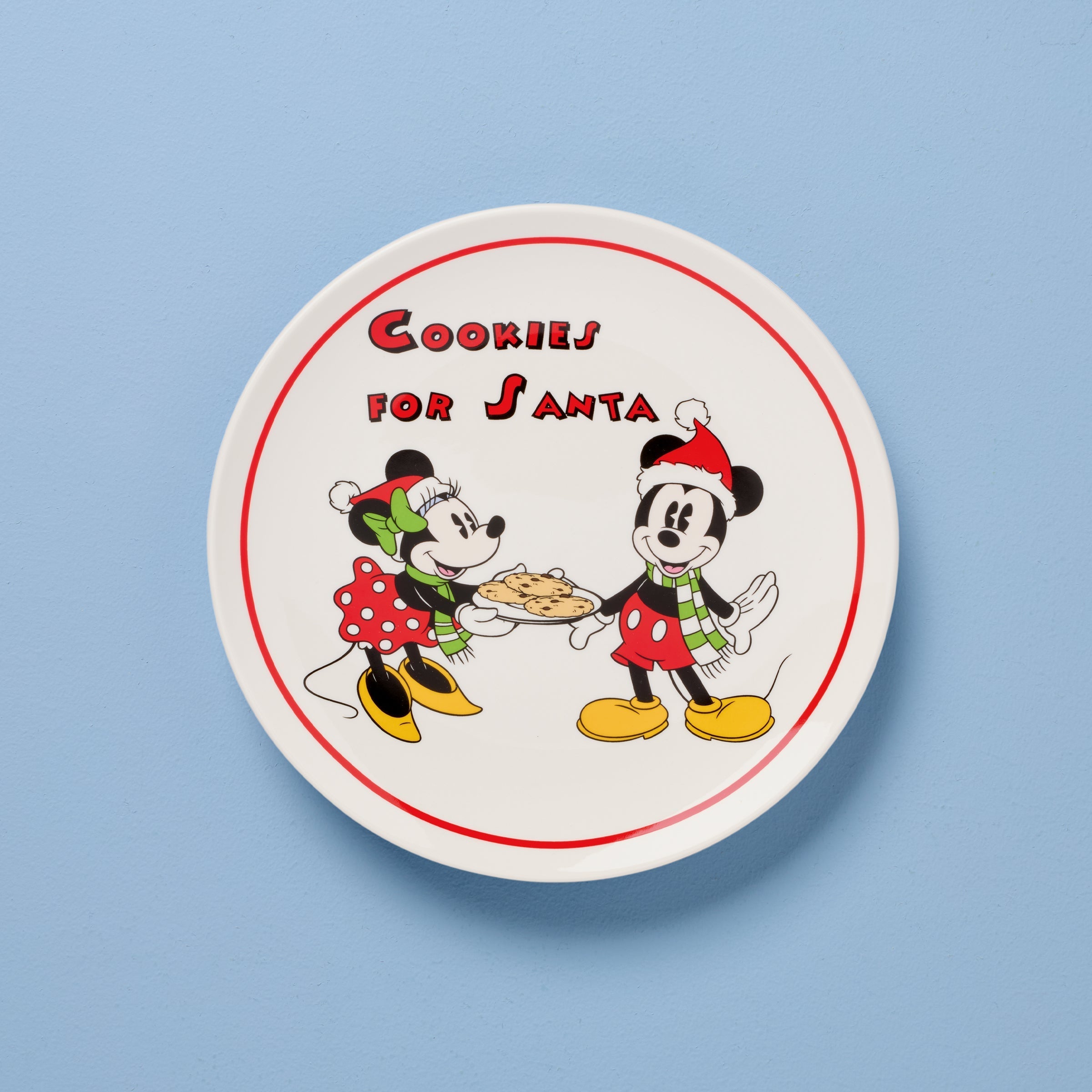 Lenox Everyday Flatware Disney Holiday Cookies for Santa Plate