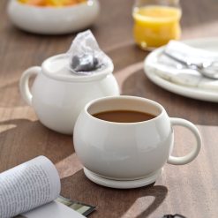 Alternative view of Lenox Everyday Flatware Quirk Mugs with Coaster, Set of 4