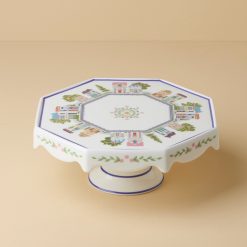 Lenox Everyday Flatware Lenox Spice Village Cake Plate