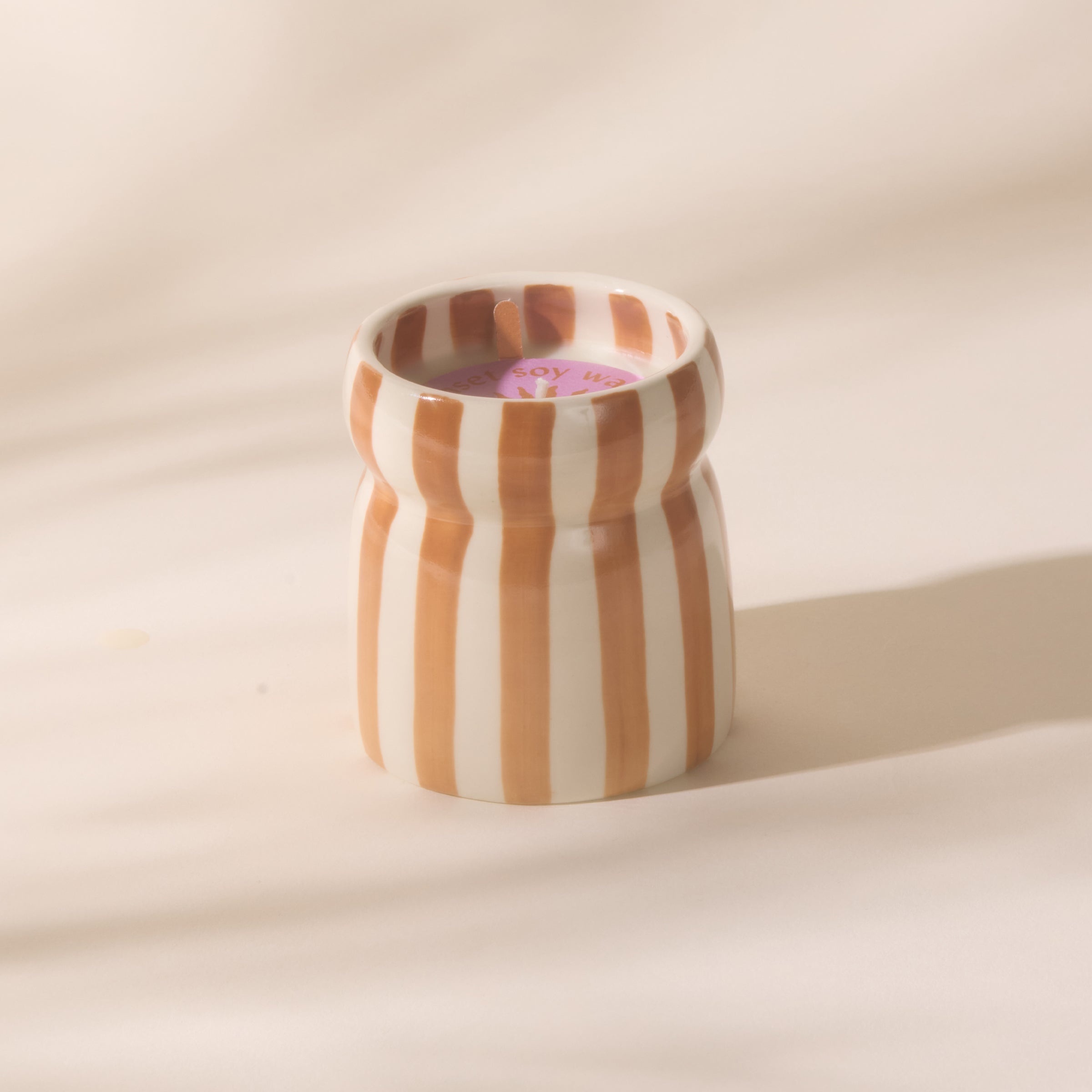 Lenox Everyday Flatware Cabana Sienna Sunset 6.5oz Candle - Image 2