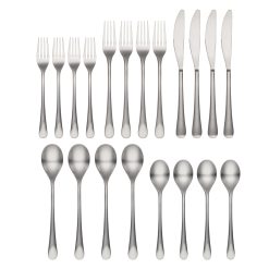 Alternative view of Lenox Everyday Flatware Xyla Satin 20-Piece Flatware Set