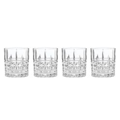 Lenox Everyday Flatware Apollo Double Old Fashion Glasses, Set of 4