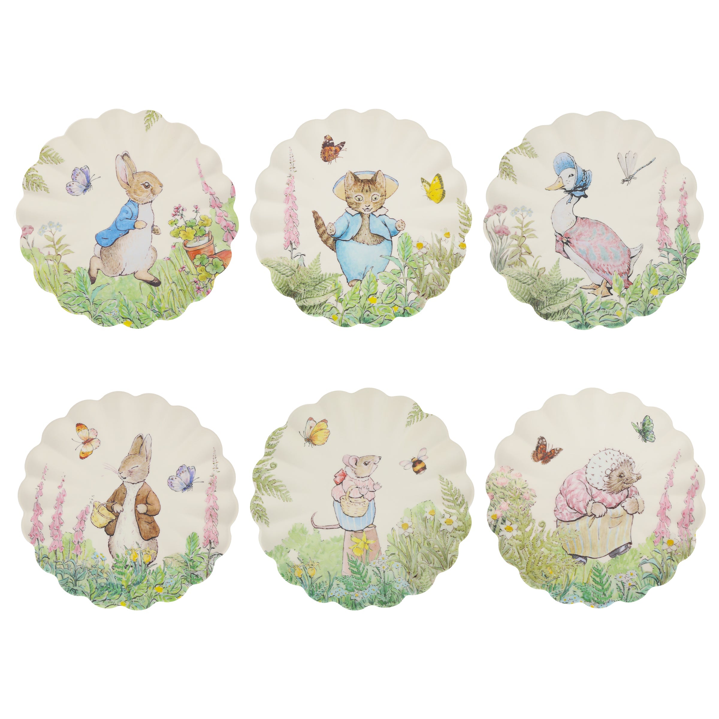 Lenox Everyday Flatware Peter Rabbit? Reusable Small Plates, Set of 6