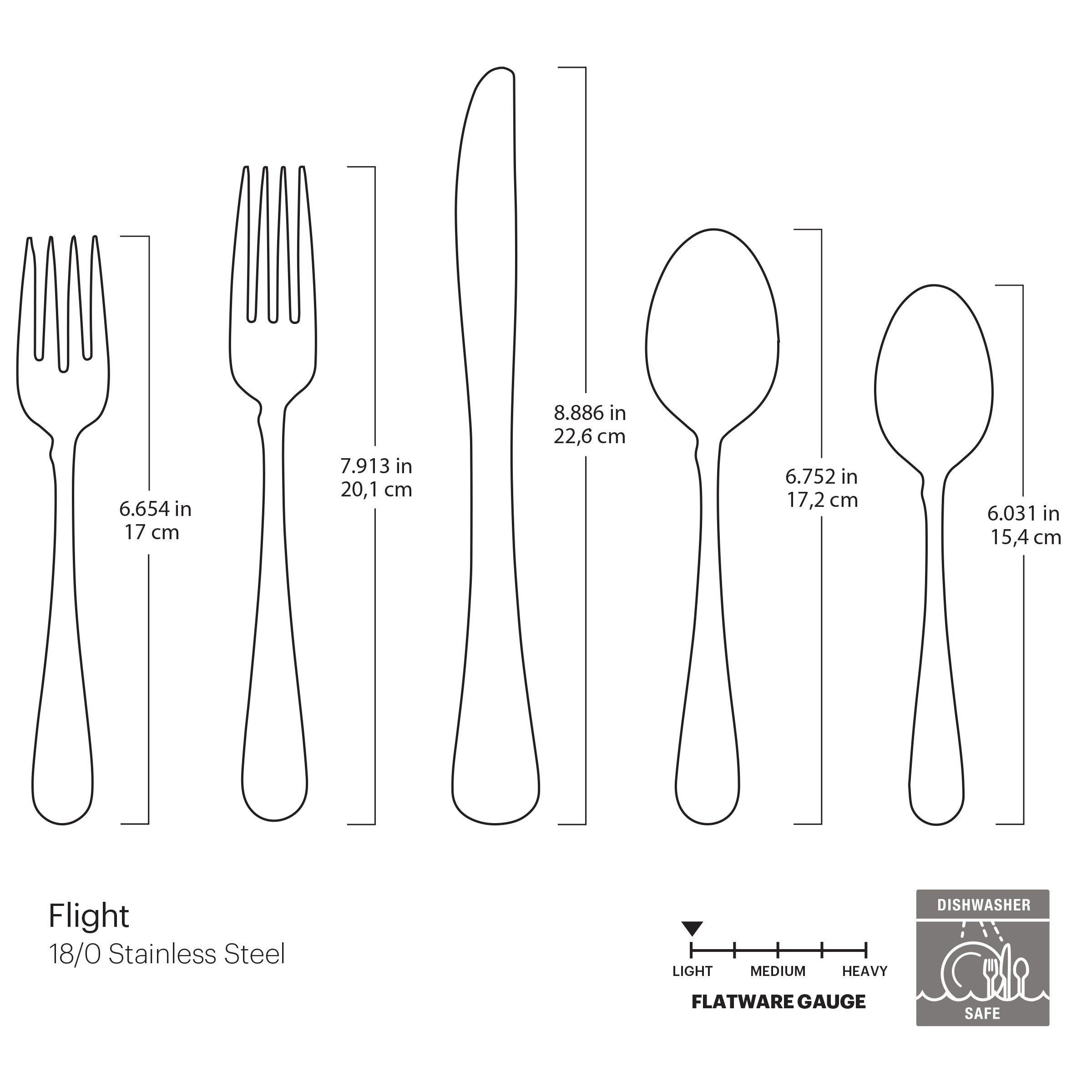 Lenox Everyday Flatware Flight Gold Satin 20-Piece Flatware Set - Image 5
